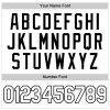 Custom White White-Black Performance T-Shirt - Image 4
